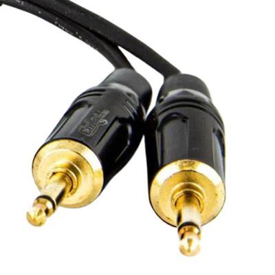 Cabo Adaptador P2 90° Graus Para 2 P2 Mono - 30 Cm
