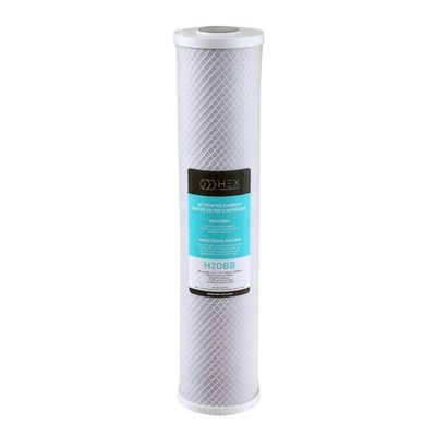 Refil Filtro Carbon Block Big Blue 20" Hex Carvão Ativado