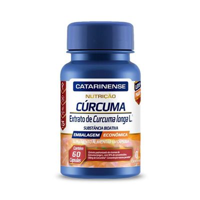 Kit 2 Cúrcuma 130mg Catarinense 60 Cápsulas