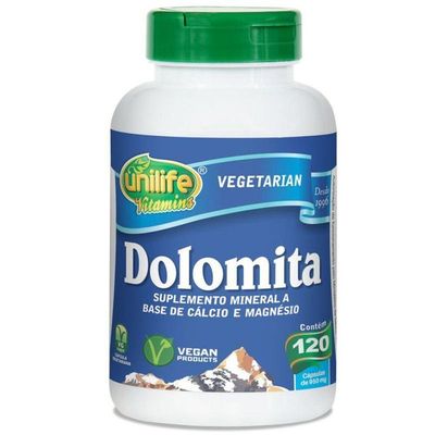 Kit 5 Dolomita Unilife 120 Cápsulas
