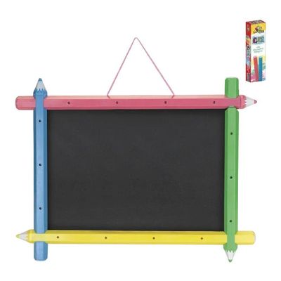 Lousa Criativa 2 Em 1 Quadro Negro - Art Brink