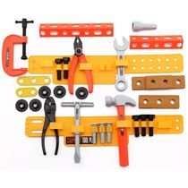 Kit Ferramentas De Brinquedo Construção 29 Peças Com Capacete