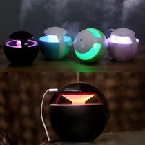 Umidificador Ar Mini Difusor Aroma Elétrico 130Ml Usb Preto -99Esp