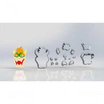 Cortador Super Mario - Copa Modular 5 Cm