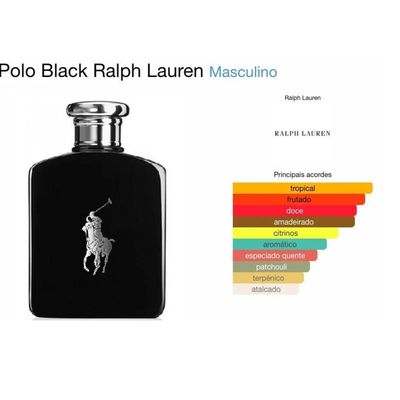 Ralph Lauren Polo Black Edt | Masculino 125 Ml