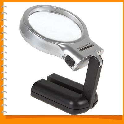 Lupa 3 Em 1 Magnifier Com Led E ângulo Ajustável