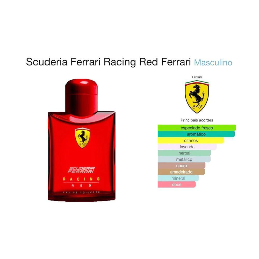 Perfume Ferrari Red Scuderia | Perfume Masculino 125ml
