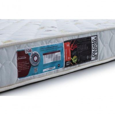 Colchão Castor Solteiro Sleep Max Double Face D28 100x200x15cm