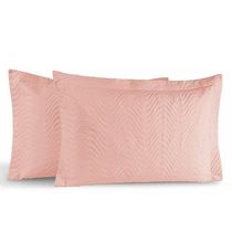 Kit Portas Travesseiros Gold Percal 200 Fios Algodão 50cm X 70cm 2 Peças - Rose