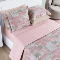 Cobre Leito King Cotton Select Dupla Face 200 Fios 3 Peças - Quadri