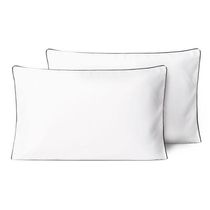 Kit Fronhas Linea Percal 200 Fios 50cm X 70cm 2 Peças - Preto
