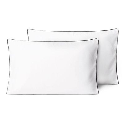 Kit Fronhas Linea Percal 200 Fios 50cm X 70cm 2 Peças - Preto