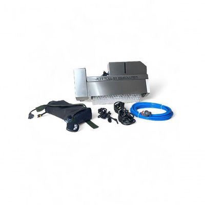 Máquina de Lavar Placas Solares Motorizada Jet Roll Com Cabo Extensor
