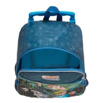 Kit Mochila Rodinhas Lancheira Estojo Infantil Escolar Menino Naruto Time 7 Pacifc