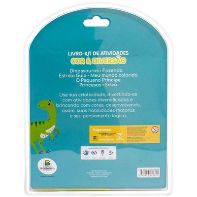 Livro Kit De Atividades - Todo Livro - Dinossauro
