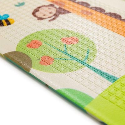 Tapete Infantil Atividades Dobrável 150x200cm Espessura 8mm Girafa