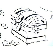 Tapete P/ Colorir - Fundo Do Mar - Kits For Kids