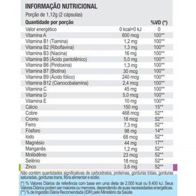 Kit 3 Bioviton Multivitamínico 120 Cápsulas Unilife