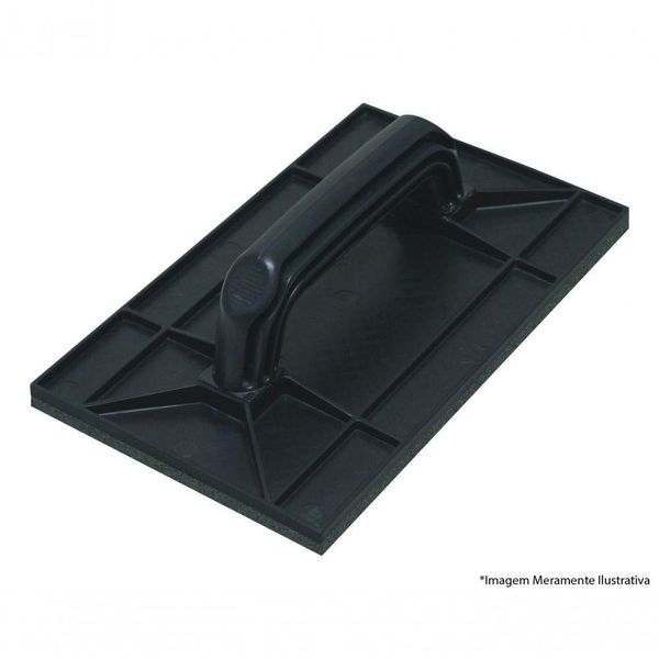 Desempenadeira Pvc Borracha 17X30Cm Ref 1116