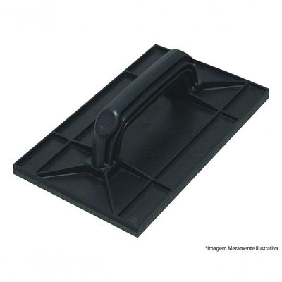 Desempenadeira Pvc Borracha 15X26Cm Ref 1086