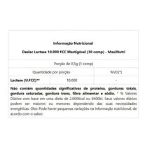 Deslac Lactase 10.000 Fcc Mastigável (30 Comp) - Padrão: único