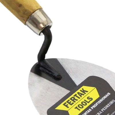Colher De Pedreiro Reforçada Redonda 8"- Fertak
