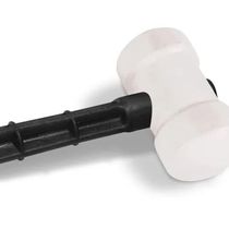 Martelo De Borracha 60mm Branco