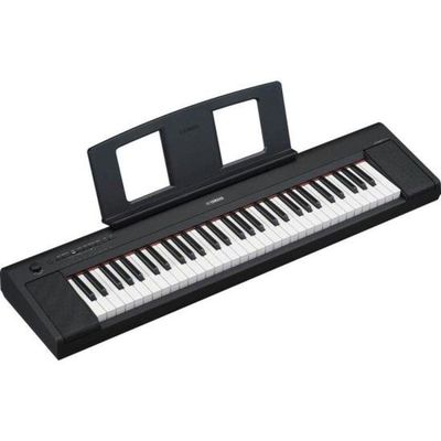 Teclado Yamaha Piaggero Np15 Preto.