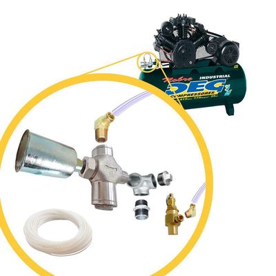 Kit Sistema Contínuo Compressor De Ar Baixa Pressão Todos Os Modelos