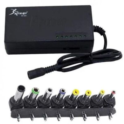 Carregador Para Notebook Fonte Universal Bivolt 96w - Kp-525a+ - Knup
