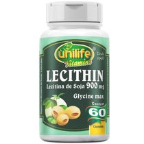 Lecitina De Soja 900Mg Unilife 60 Cápsulas