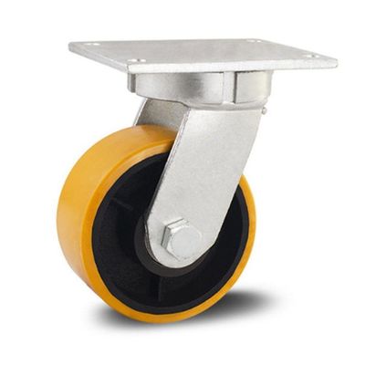Roda Industrial Carga Pesada 12x3 Ferro Com Pu 1400 Kg - Colson