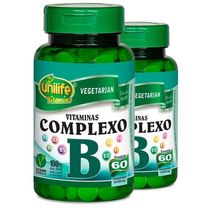 Kit 2 Complexo B Cápsulas 60 Cápsulas Unilife