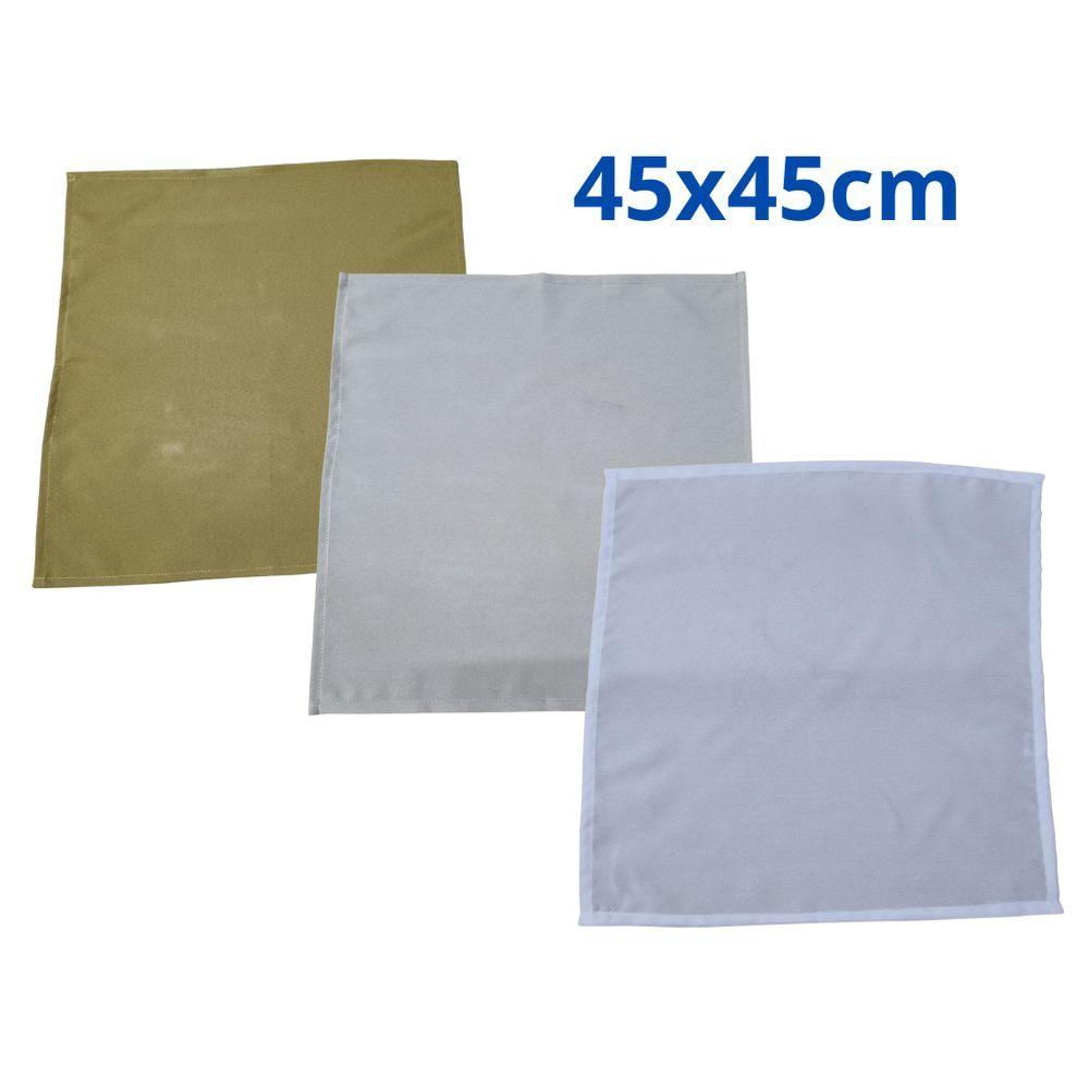 Kit 10 Guardanapos 45x45 Oxford - Magic Enxovais Vermelho