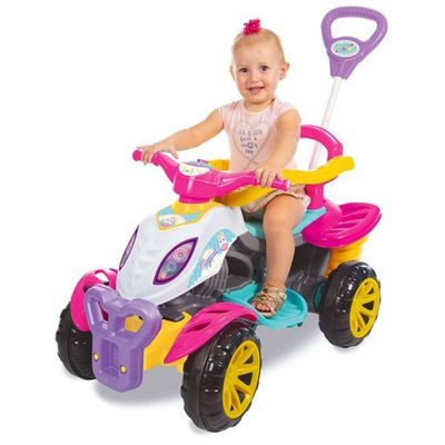 Quadriciclo Infantil Carrinho De Passeio Modelo:rosa