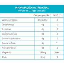Cloreto De Magnésio P.a 500mg Maxinutri 60 Cápsulas