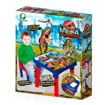 Mesa Infantil Com Cadeira Dinossauros - Monte Líbano