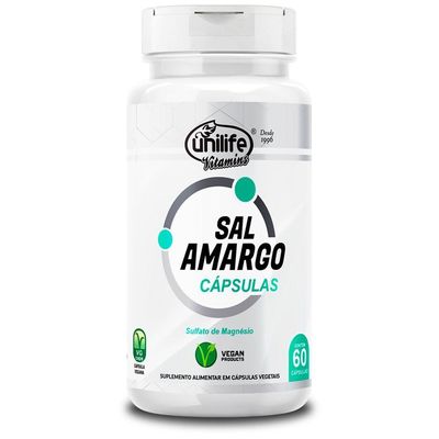 Kit 3 Sal Amargo Unilife 60 Cápsulas 850mg