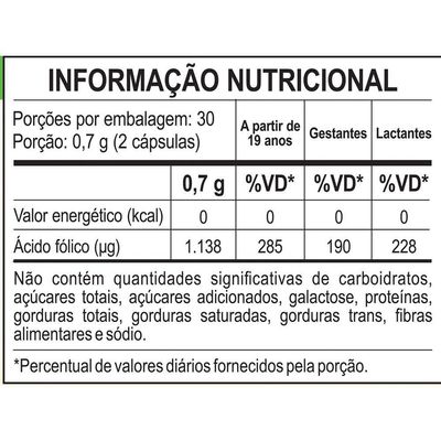 Kit 2 Metilfolato Unilife 60 Cápsulas 350mg
