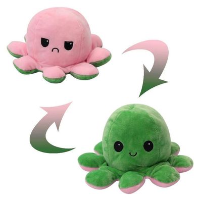 Cactos Pelúcia Dançante Polvo Humor Triste Feliz Brilha Led