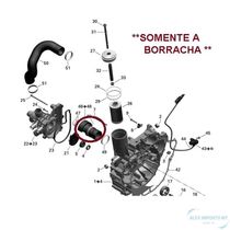 Borracha Kit Ponta Jet Ski Sea Doo 4 Tempos