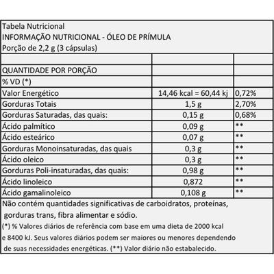 Kit 3 óleo De Prímula 1000mg - Catarinense 40 Cápsulas