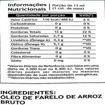 Óleo De Arroz Pazze 250ml