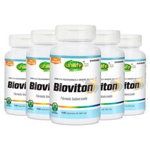 Kit 5 Bioviton Multivitamínico Unilife 120 Cápsulas