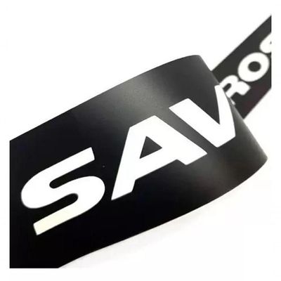Faixa Tampa Traseira Saveiro 2014 Em Diante Adesivo Preto Cor Preto