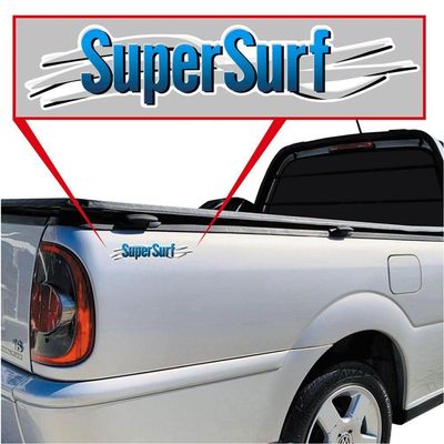 Par Adesivo Super Surf Saveiro Parati G3 G4 2003 2004 A 2008 Cor Azul