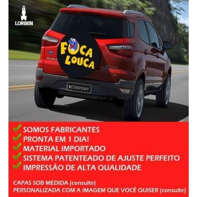 Capa De Estepe Personalizada Ecosport Pit Bull 3
