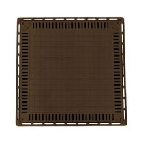 Tampa Casa De Máquina Piscina Lisa Simples Grelha 80x80cm M