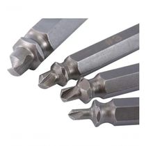 Extrator De Parafuso Quebrado #1#2#3#4 Aço Hss 4341 Titânio