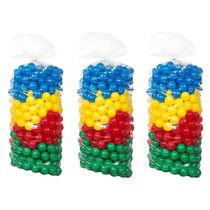 Kit Infantil Piscina De Bolinhas 1,50m Quadrada + 1500 Unidades Bolinhas Coloridas